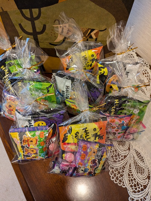ハロウィンのお菓子